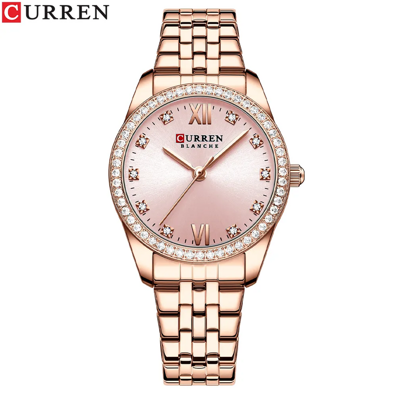 Reloj Curren 9086 en ACERO para Mujer