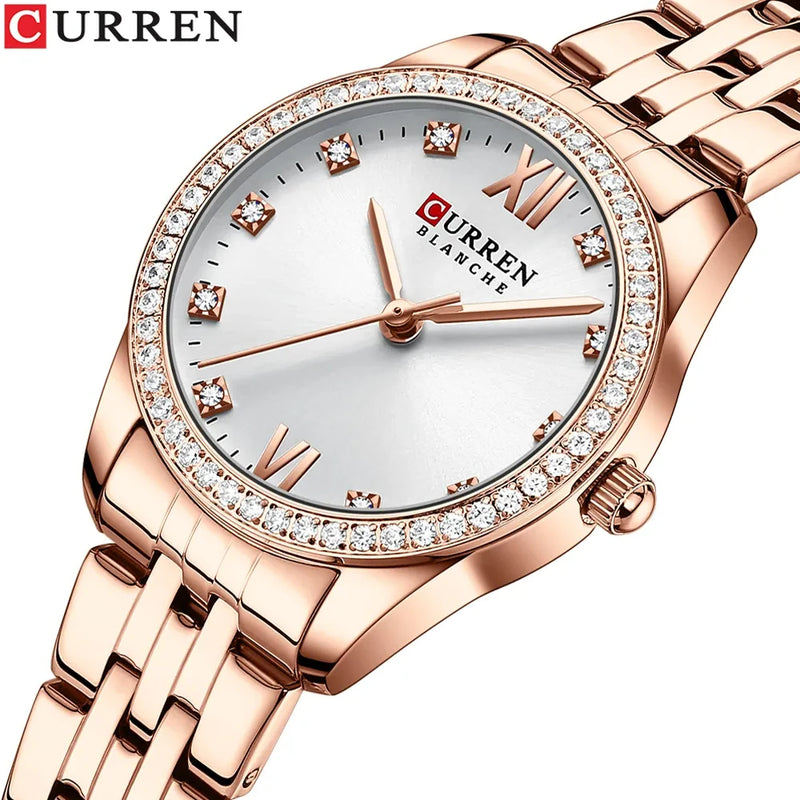 Reloj Curren 9086 en ACERO para Mujer