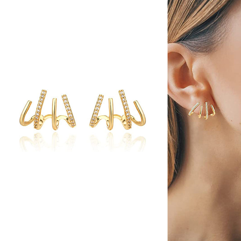 Aretes Claw Joyería Para Mujer