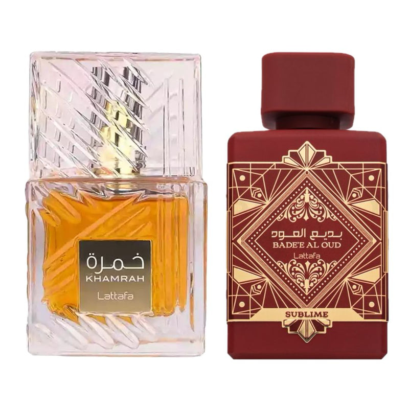 PERFUMES LATAFFA SUBLIME+KHAMRAH